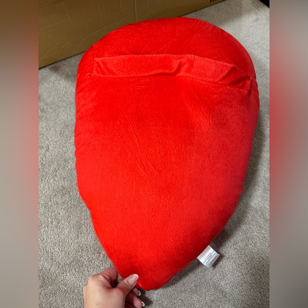 Spider-Man Red and Silver Kids Pillow - Picture 2 of 2